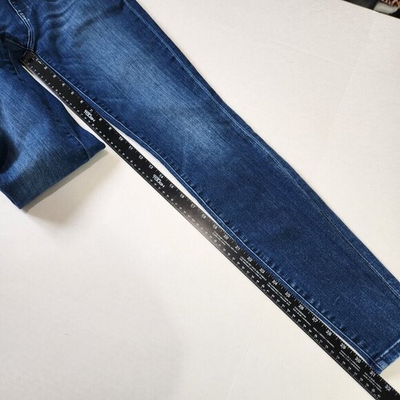 AYR The Chiller Skinny Jeans Womens 28 Medium Wash Blue Mid Rise Stretch - Picture 7 of 12
